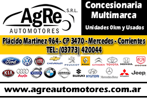 AGRE SRL - Automotores -  Concesionaria Multimarca Mercedes Corrientes - Ford Toyota Renault Volkswagen Citroen Honda Dodge Fiat Peugeot Susuki chevrolet hyundai volvo audi BMW Nissan